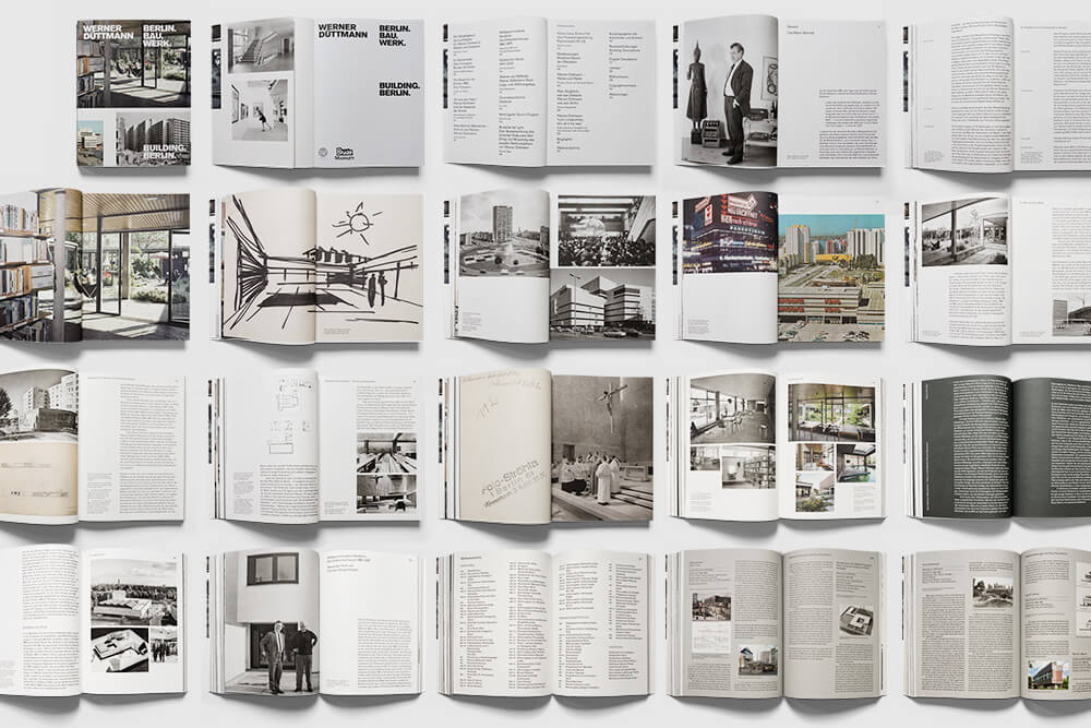 „Werner Duettmann — Berlin. Bau. Werk.“ – Ausstellungskommunikation